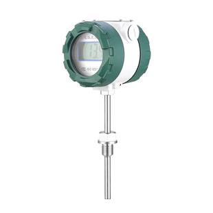 防爆一体化电池供电就地显示温度计传感器高精度pt100/K型/E型