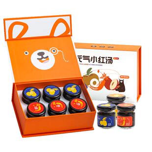 食在自然红糖姜茶元气小红汤270g三段式暖养大姨妈20+食材姜枣膏