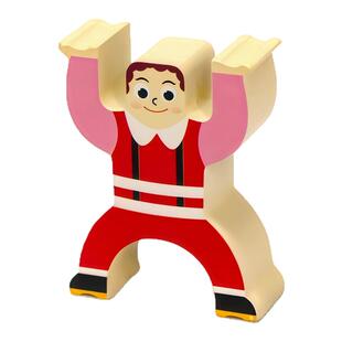 大力士叠叠乐儿童积木拼装玩具益智3到6岁宝宝木质平衡叠叠高罗汉