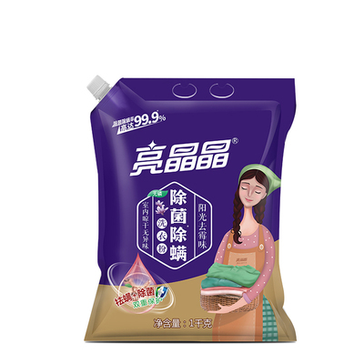 亮晶晶除菌酵素洗衣粉大包家用去污洁净斤装薰衣草持久留香