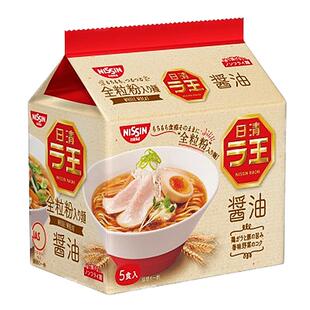 年货日本进口方便面日清拉王酱油味拉面美味非油炸面速食泡面袋装