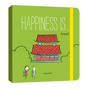 英文原版 Happiness Is . . . Travel 幸福是...一场旅行 英文版 进口英语原版书籍