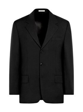 SUITSUPPLY黑色羊毛西装上衣