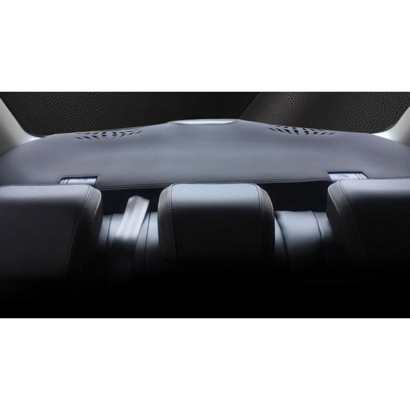 适用大众朗逸PLUS速腾迈腾帕萨特宝来皮防晒遮阳座椅汽车后橱窗垫