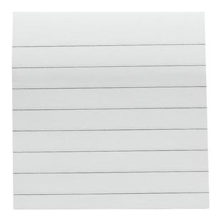 简约小清新便利贴学生用便签贴初中生专用办公室考研标签贴纸有粘性可撕白色牛皮纸横线方格空白正方形小本子