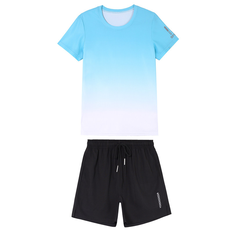 速干运动服套装女夏季短裤两件套
