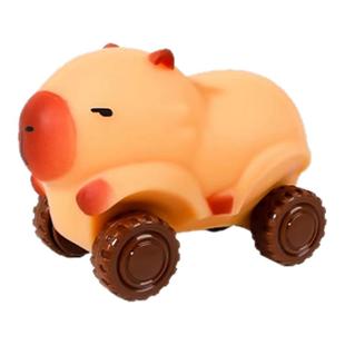 卡皮巴拉拉拉车捏捏乐小汽车男女孩变形滑行车玩具儿童减解压神器