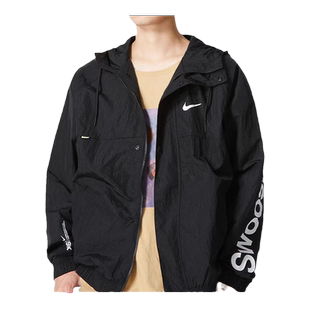 Nike耐克男装五级新款连帽拉链训练跑步运动休闲外套DA0002