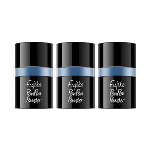 fujiko ponpon蓬蓬粉男女头发控油神器免洗自然蓬松刘海干发粉3盒