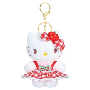 正版hellokitty三丽鸥包包挂件毛绒公仔玩偶KT猫钥匙扣送女友礼物