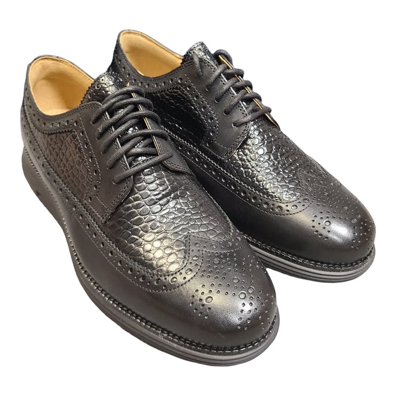 Cole Haan/歌涵 男鞋时尚潮流舒适春真皮布洛克雕花休闲皮鞋