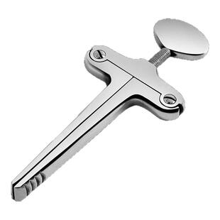 双鹿开口器丁字式牙科口腔急救撑开器嘴巴张口训练器 130mm开口器