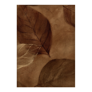 手感超绝！复古树叶肤感油画艺术装帧棕色系书皮纸文艺礼物包装纸