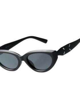 磨砂质感猫眼形状韩版太阳眼镜