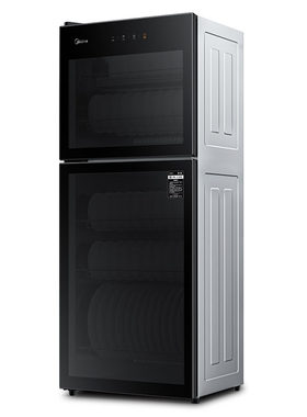 美的消毒柜立式烘干一体机150L大容量碗筷国标二星级碗柜150R02