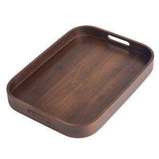 捷安玺茶盘家用2025新款小型托盘茶杯茶托盘茶具收纳盘子实木餐盘