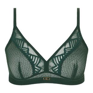 【过季折扣】法国CHANTELLE仙黛尔无钢圈软支撑高档刺绣女士文胸