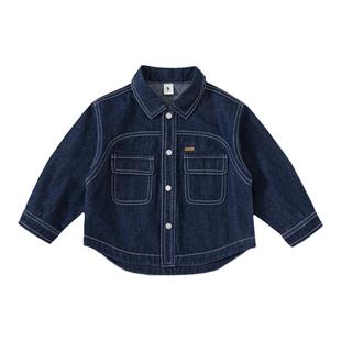 男童外套2026春季新款儿童衣服女童牛仔外套小男孩外套童装春秋款