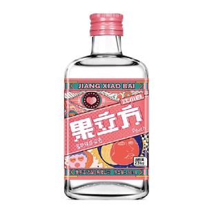 江小白果立方水蜜桃果味小瓶酒23度168ml*1瓶微醺低度果酒