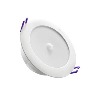 公牛人体感应筒灯嵌入式光控红外家用7/8.5公分led天花射灯过道灯