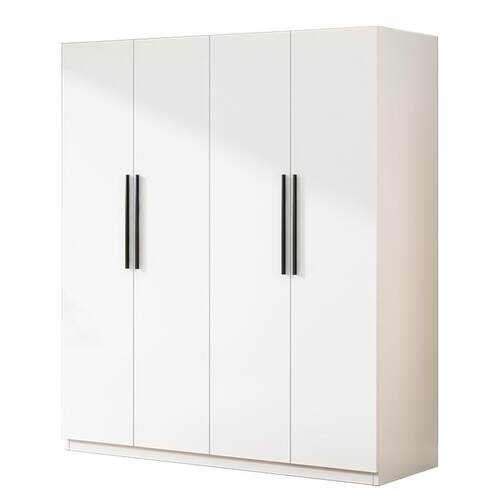 实木衣柜家用卧室简易组装儿童收纳柜子经济型出租房用可定制衣橱