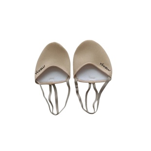 杰汉森艺术体操鞋半掌舞蹈鞋女绒面足尖鞋啦啦操旋转鞋形体训练鞋