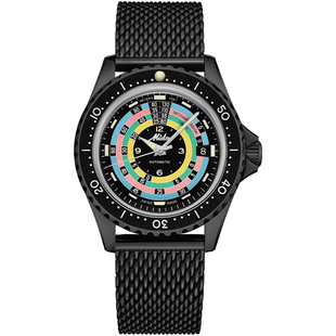 Mido美度手表男士新品领航者彩虹圈全自动机械表运动防水男款腕表