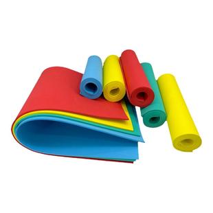 38度彩色EVA泡棉材料A级环保高密度eva泡沫板材COS道具手工海绵纸蝴蝶结幼儿园墙纸防撞缓冲板内衬定制