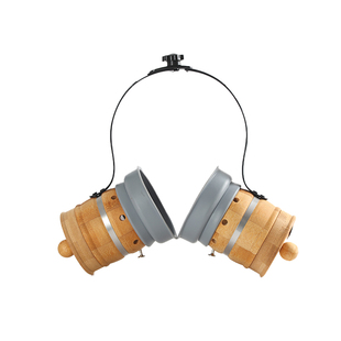 艾我康耳朵灸随身灸百会缓解耳鸣艾灸盒竹木艾灸罐家用艾灸器具