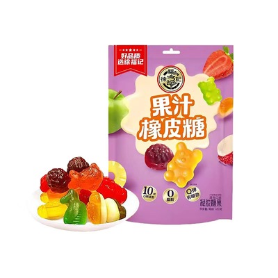 徐福记橡皮糖果汁软糖