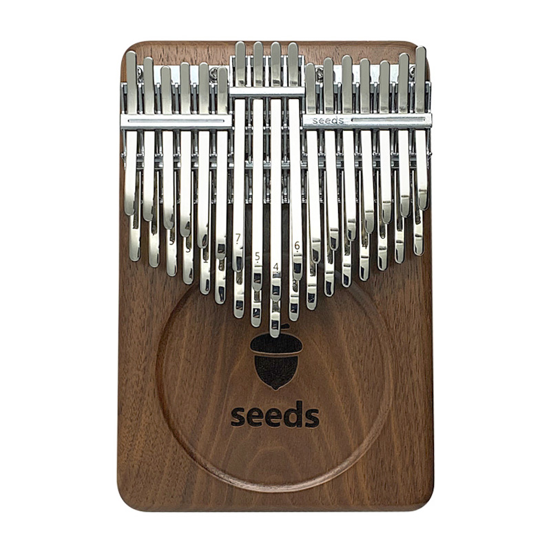 微瑕琴果实拇指琴seeds卡林巴琴双层17音21音24音34音41音kalimba