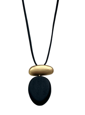 复古民族风新中式拼接项链长款