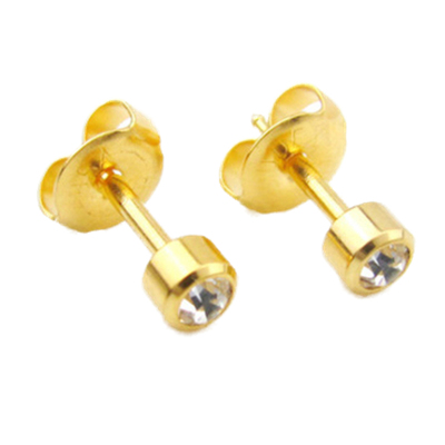 养耳洞金豆豆无菌粗针耳钉舒舒