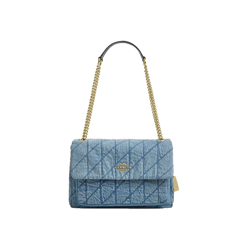 COACH/蔻驰官方 奥莱款ELODIE女士中号单肩手提包腋下包CDC05