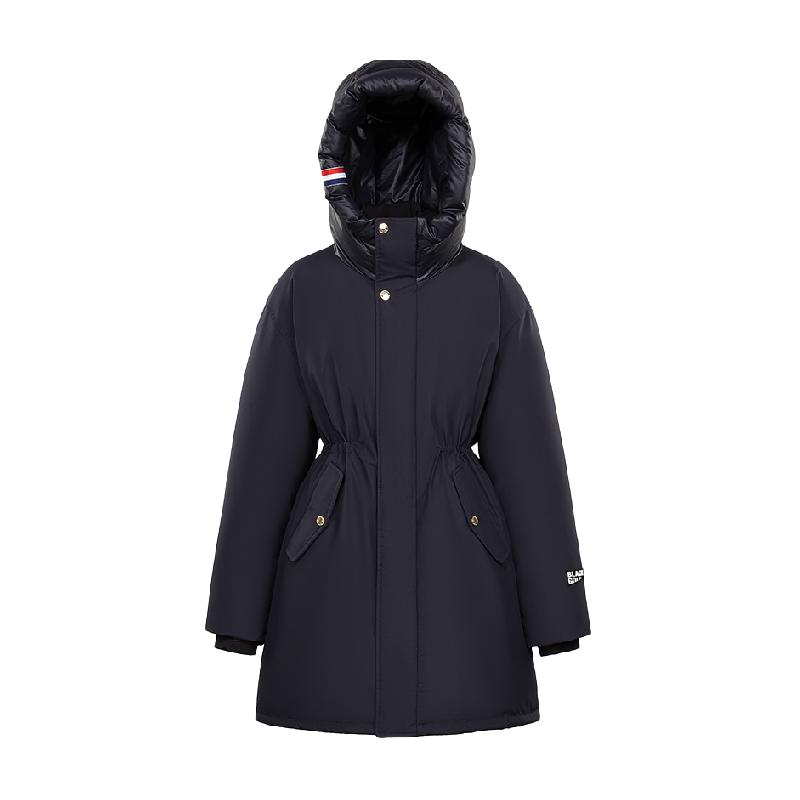 高梵黑金儿童4.0巴黎蓝鹅绒服
