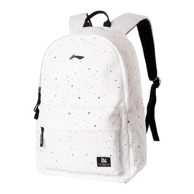 李宁满天星大容量双肩包学生背包