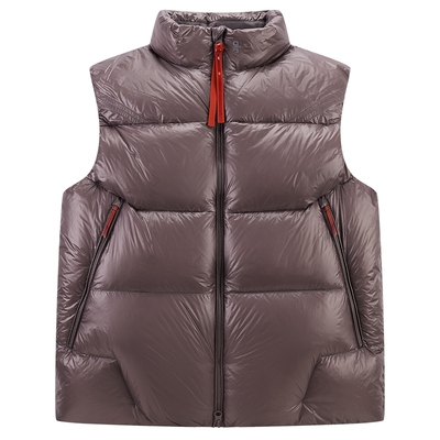 【AIRxPEACE】太平鸟男装羽绒马甲男士时尚抽绳羽绒马甲B2AGF4496