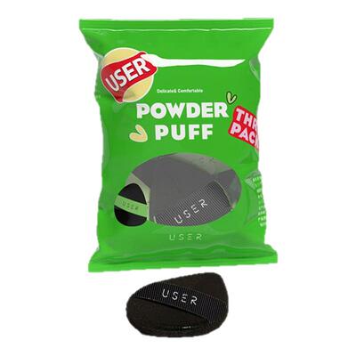 USER拇指细节粉扑三件装水滴遮瑕腮红mini小号迷你手指上妆气垫