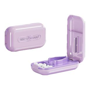 Auramoon.Westwood.药盒一切二切药储药盒切药器迷你切药 | 萧莫