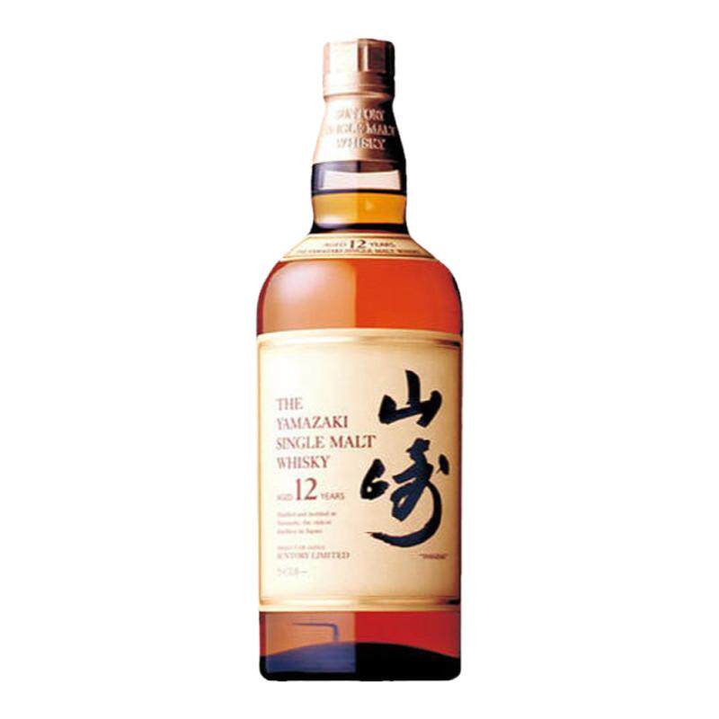 香港直邮日本原装SUNTORY三得利山崎12年威士忌 43度700mL 无盒