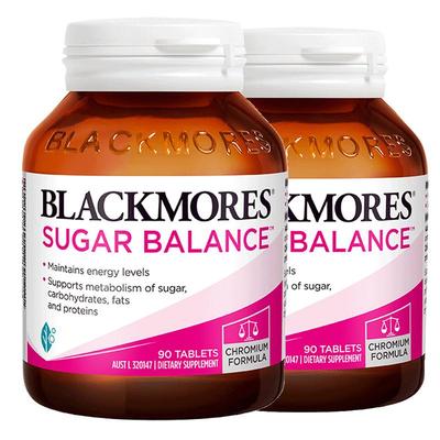 澳佳宝BLACKMORES血糖平衡片90片*2瓶维生素及矿物质