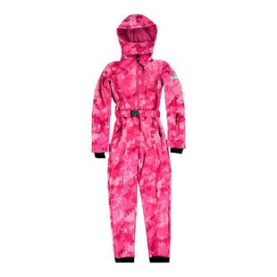 asos4505连体滑雪服女款修身显瘦双板加厚软壳绒内胆防风防水保暖