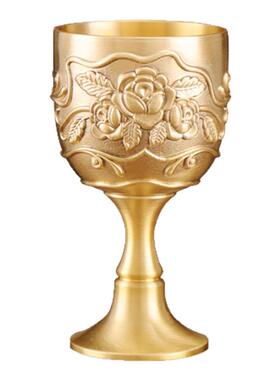 万发黄铜供奉新中式佛堂供水杯