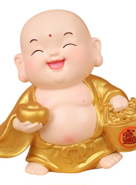 福运弥勒佛装饰好运小摆件伴手礼