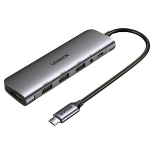 UGREEN绿联Typec扩展坞拓展USB笔记本HUB雷电3HDMI电脑转换器接头