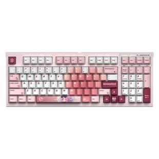 腹灵FL980 V2 Pro三模游戏机械键盘电竞专用无线蓝牙有线办公侧刻