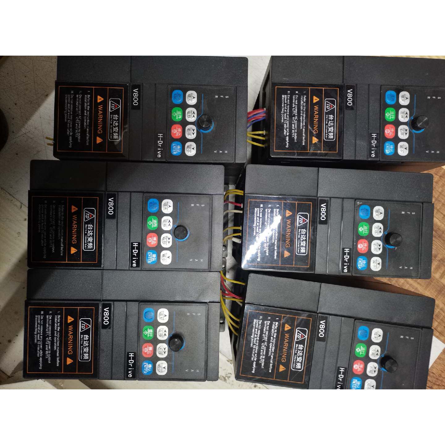 议价深圳1.5KW台达变频器V800-2S001R5G,二手拆机