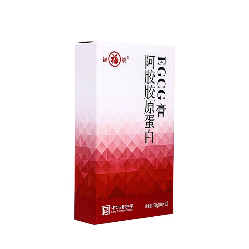 福牌阿胶阿胶胶原蛋白EGCG膏100g养生膏官方旗舰店正品