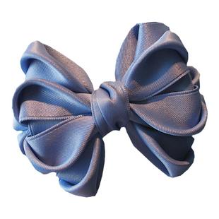 韩国2025新款小巧精致儿童高端气质蝴蝶结发夹女童丸子头夹子头饰