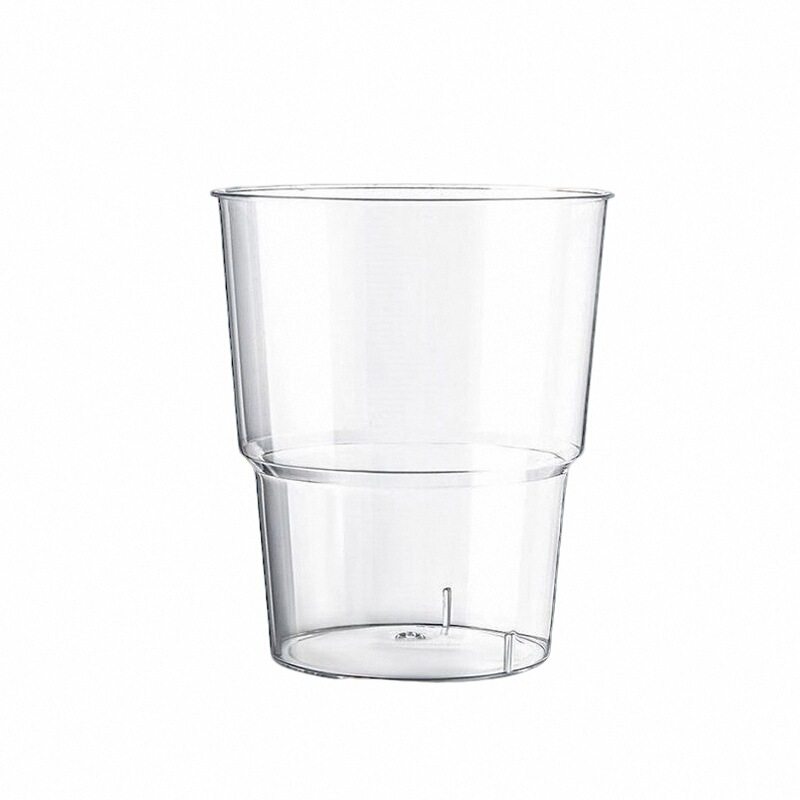 【优品】航空杯商用一次性杯子八角杯家用食品级加厚加硬酒吧用杯